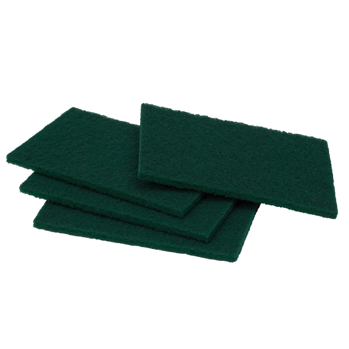 Bastion Pacific | Regular Duty Scour Pads - Green - 150mm x 230mm x 10mm