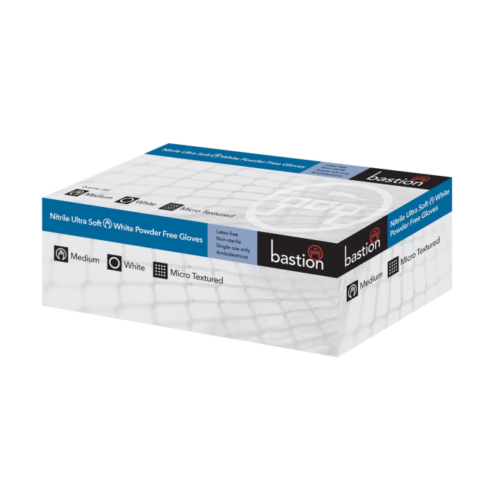 Nitrile Ultra Soft White Disposable Gloves | For Sale In Bulk Online