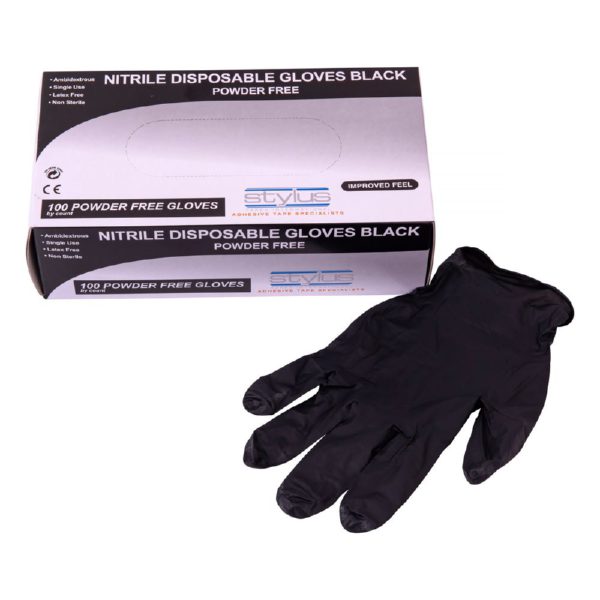 GLOVES – NITRILE BLACK