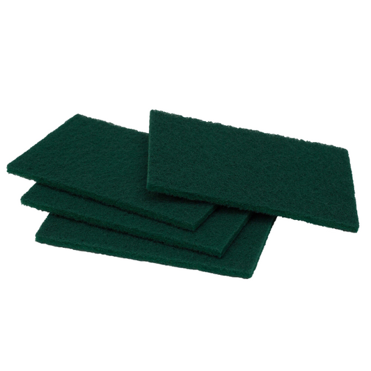 Bastion Pacific | Regular Duty Scour Pads - Green - 150mm x 230mm x 10mm