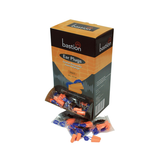 Bastion Pacific | Corded - Disposable Foam Earplugs