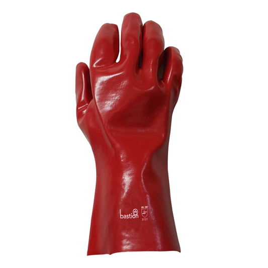 Red PVC Hand Gloves | Red PVC Gloves