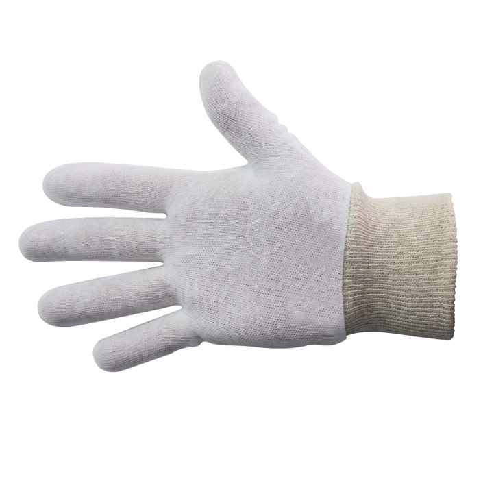 Bastion Pacific | Cotton Interlock Gloves - Knitted Cuff