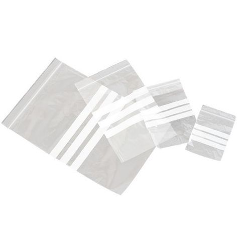 PRESS SEAL BAGS WHITE PANEL