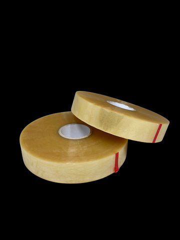 NAT RUBBER MACHINE TAPE 48MMX1000M CLEAR